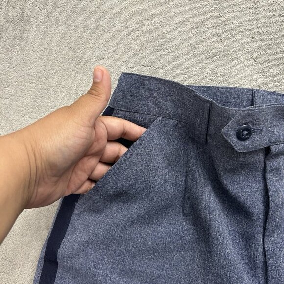 Flying Cross Pants Womens 8 Regular Blue Postal Trouser Work Uniform Carrier - Picture 8 of 12